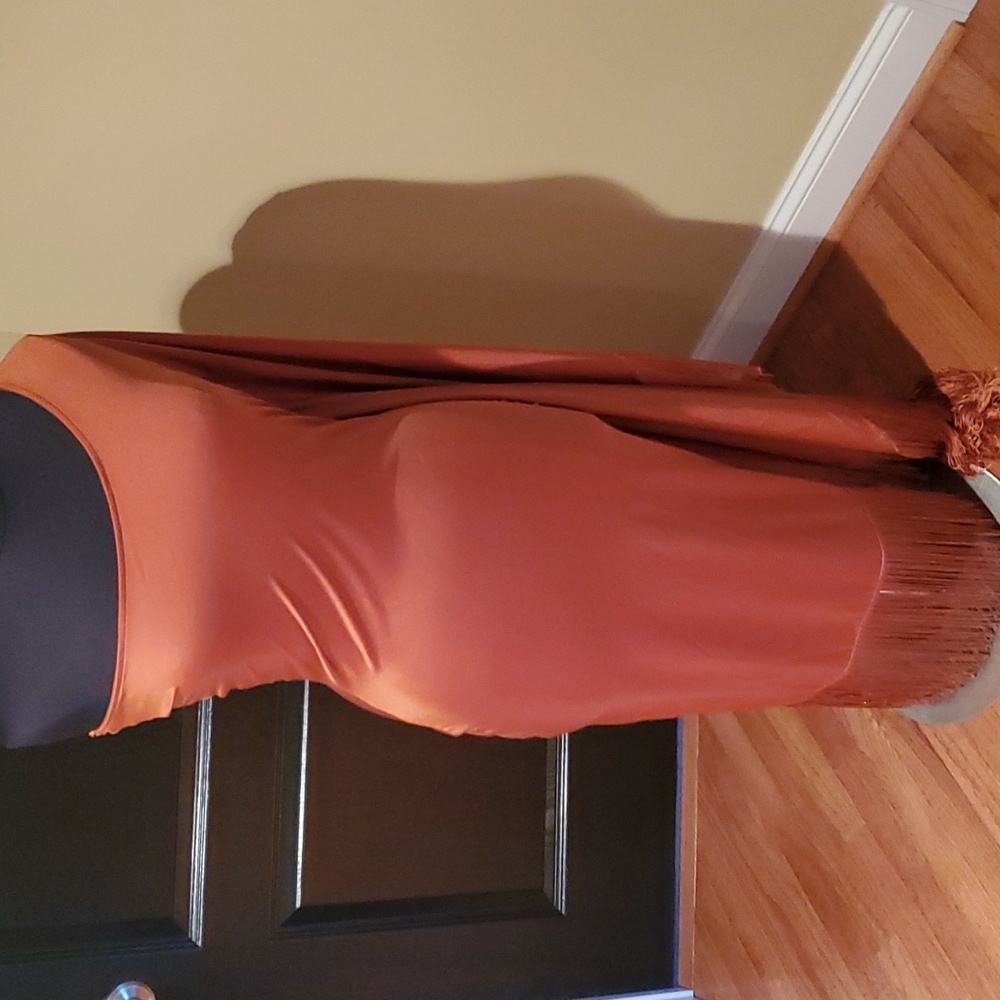 Fashion Nova one shoulder dress with frills